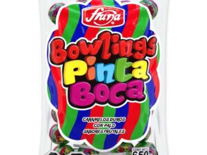 Bowling Pinta Boca 650g – 25 Unidades