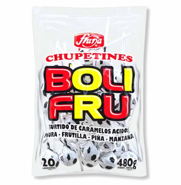 Chupetines x20 Unidades – Bolifru 480g