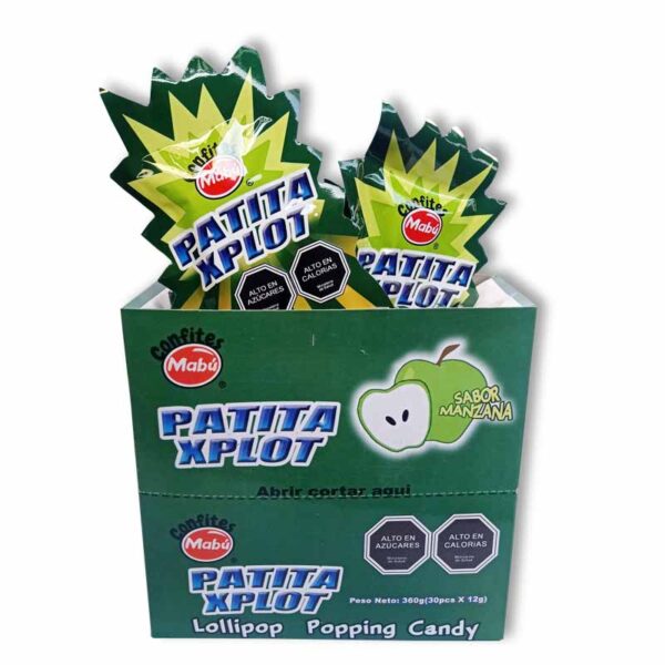 Patita Xplot x30 – Sabor Manzana