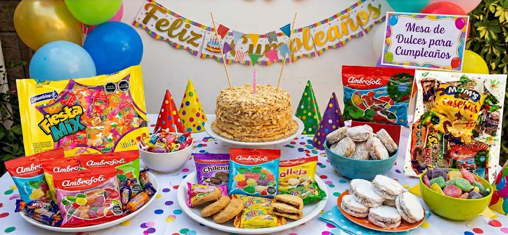dulces para cumpleaños