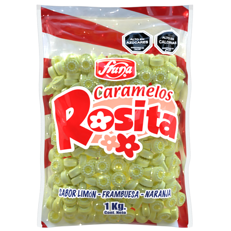 Caramelos Rosita Amarillo 1 Kg