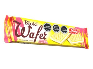 Oblea Bloki Wafer Frutilla Fruna 80G