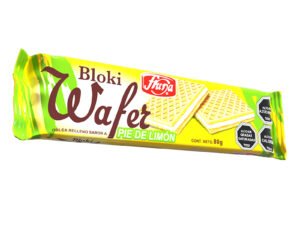 Oblea Bloki Wafer Pie Limon Fruna 80G