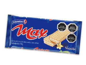 Oblea Colombina Max Wafer Vainilla 140 Gr