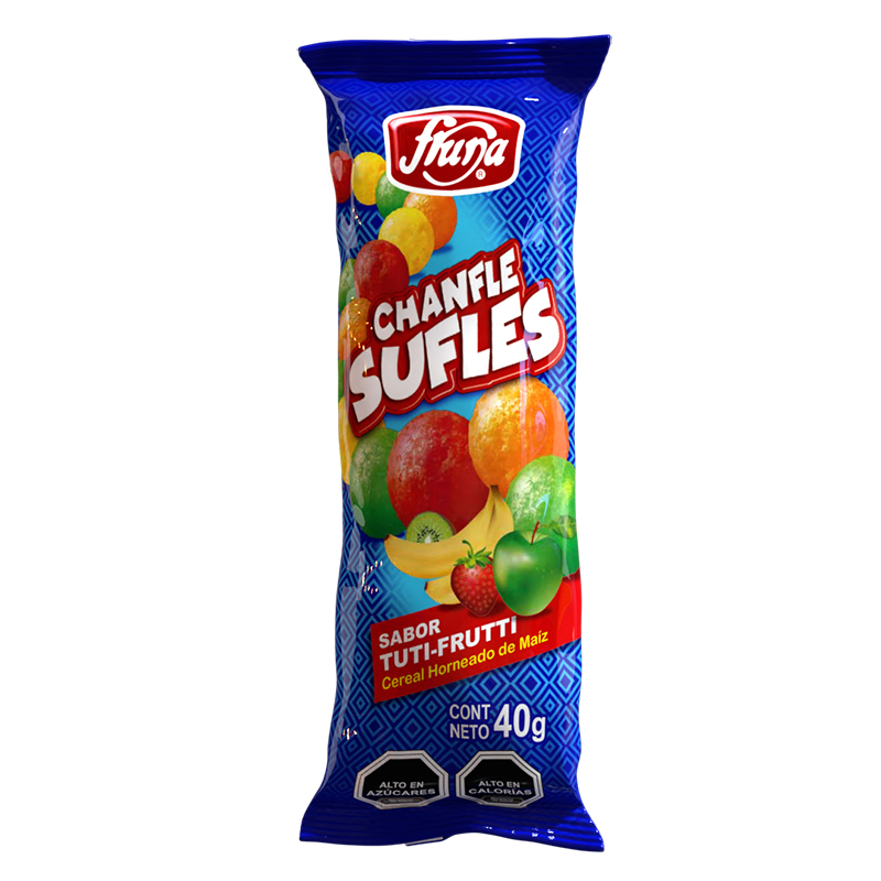 Sufle Chanfle Tuti Frutti 40G