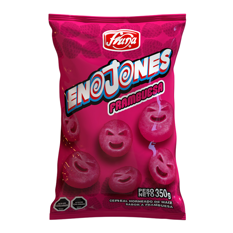 Sufle Enojones Frambuesa 350G