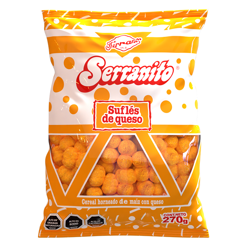 Sufle Queso Serranito 270G
