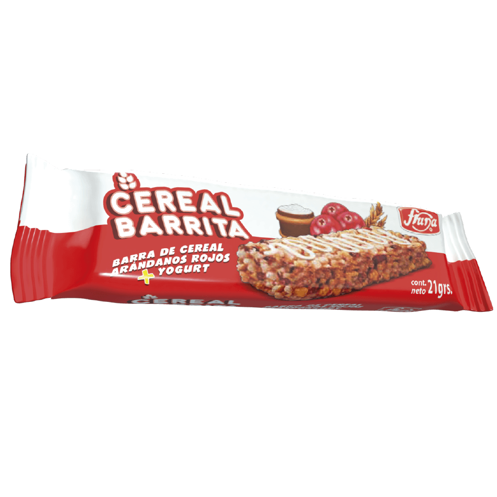 Cereal Barrita Frutos Rojos